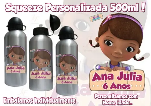 Squeeze Alumínio Doutora Brinquedos