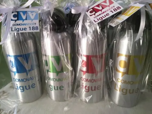 Squeeze Garrafinha em Alumínio 500 ml Personalizada