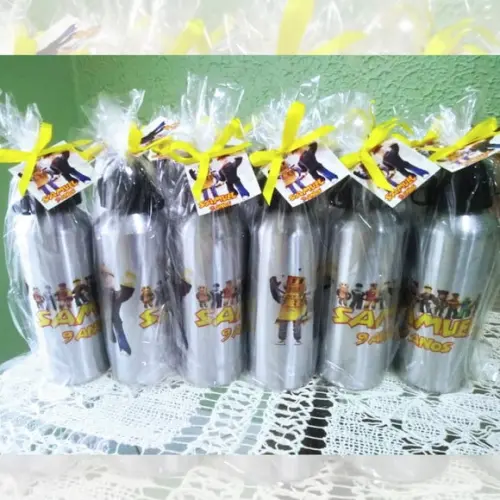 Squeeze Garrafinha em Alumínio 500 ml Personalizada Roblox