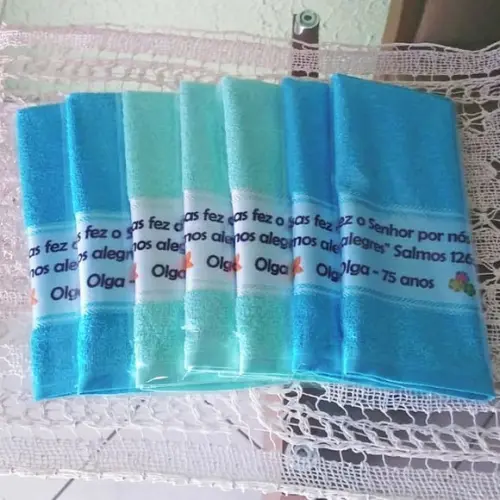 Toalhinha de Mãos Personalizada - Qualquer Tema!