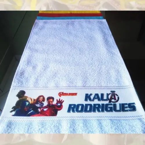 Toalhinha de Mãos Personalizada_Várias cores_Vingadores