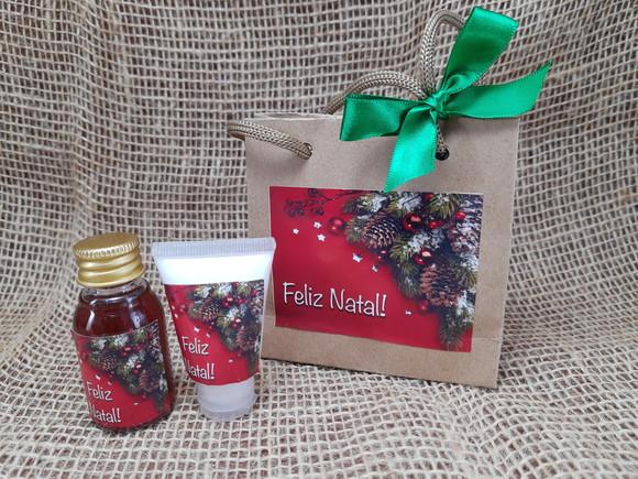 Brinde Corporativo de Natal! Sabonete Líquido+ Hidratante