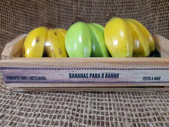 Caixote Bananas para o Banho