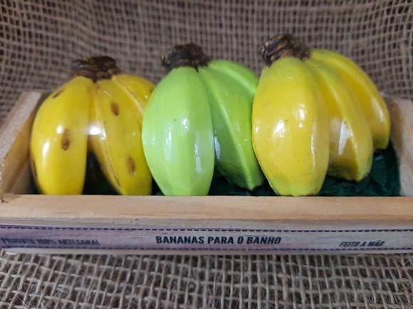 Caixote Bananas para o Banho