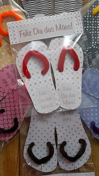 Card Chinelo Dia das Mães