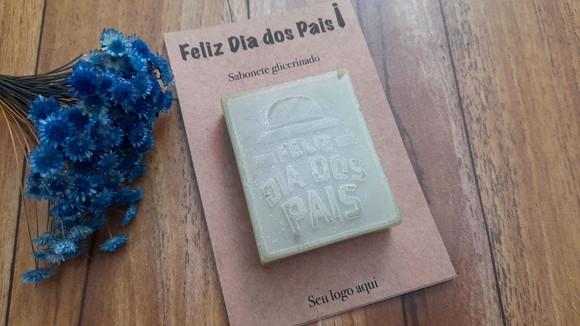 Card Personalizado com Sabonete Dia dos Pais