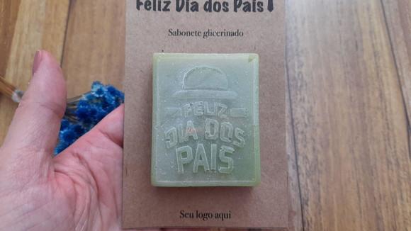 Card Personalizado com Sabonete Dia dos Pais