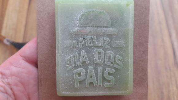 Card Personalizado com Sabonete Dia dos Pais