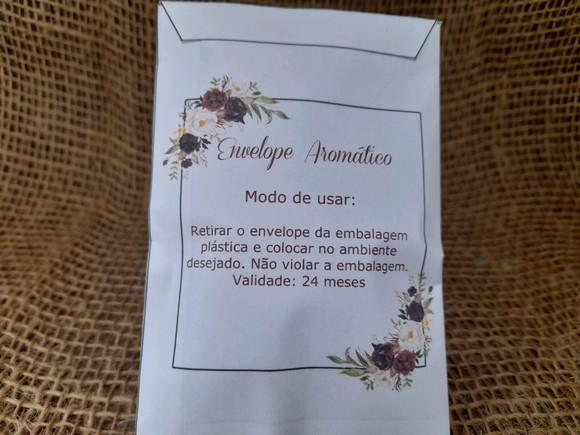 Envelope Aromático Casamento