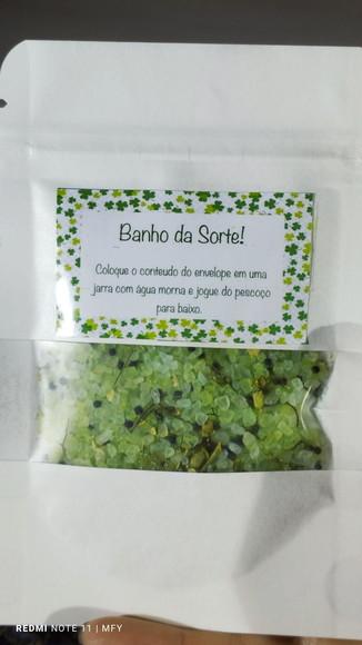 Envelope Banho Energético (5 Opções)