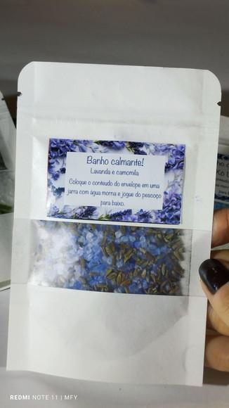 Envelope Banho Energético (5 Opções)