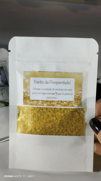 Envelope Banho Energético (5 Opções)