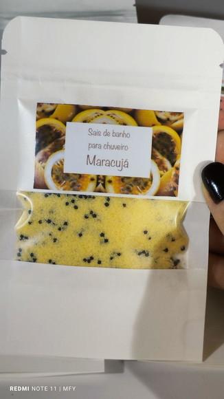 Envelope Sais de Banho Esfoliante para Chuveiro
