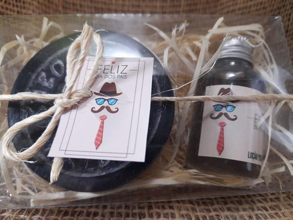 Kit Barba Dia dos Pais Sabão e Loção