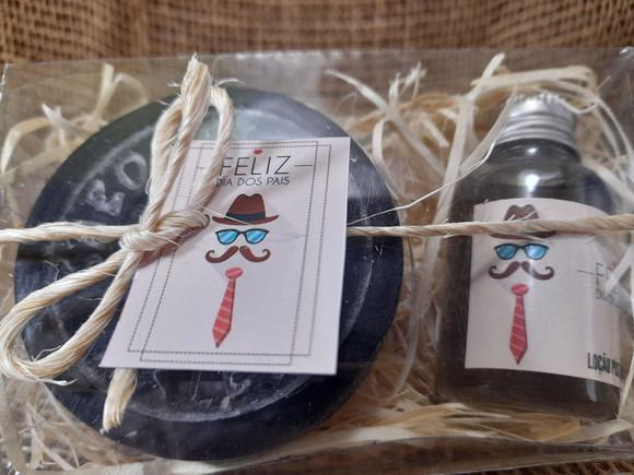 Kit Barba Dia dos Pais Sabão e Loção