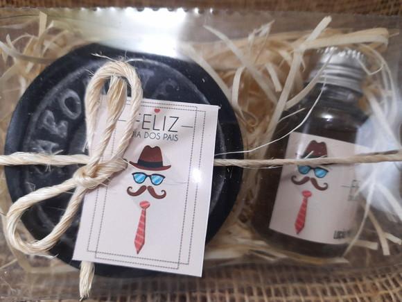 Kit Barba Dia dos Pais Sabão e Loção
