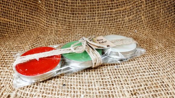 Kit Vela Natalina Perfumada