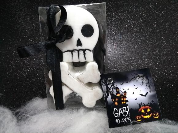 Lembrancinha Caveira Halloween