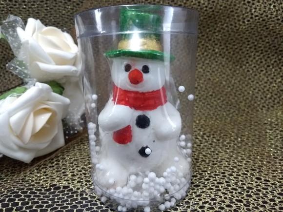 Lembrancinha de Natal !! Boneco de neve!!