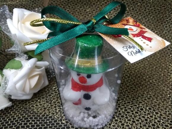 Lembrancinha de Natal !! Boneco de neve!!