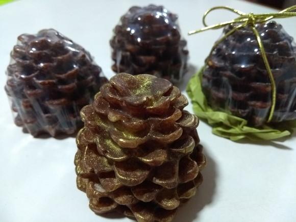 Lembrancinha de Natal!! Pinha