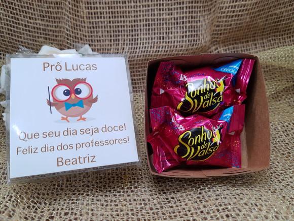 Lembrancinha Dia dos Professores