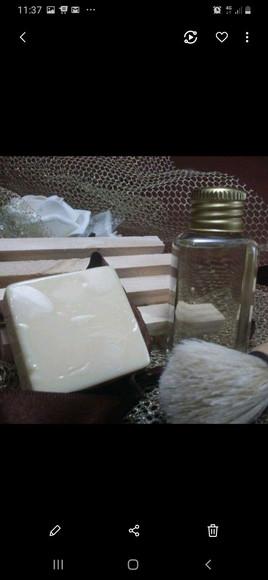 Lembrancinha Padrinhos (kit barbear)