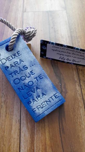 Sabonete com Frase