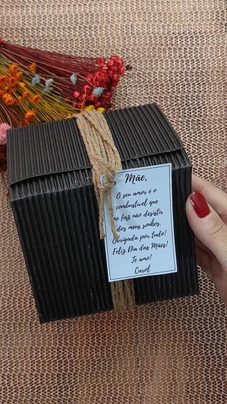Vela Aromatica no Vidro com Tampa de Madeira