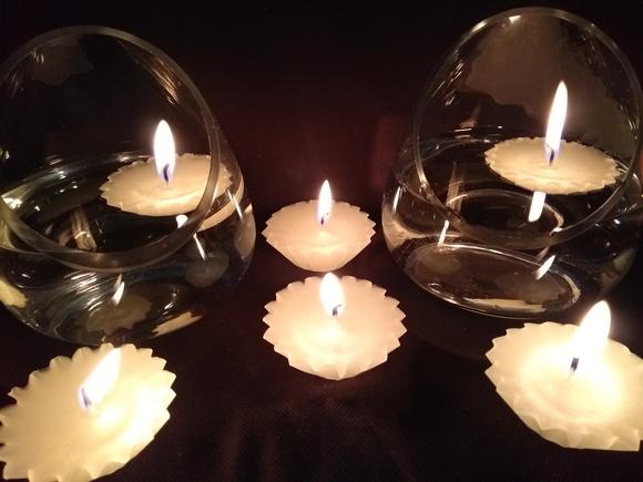 Velas Flutuantes (pacote com 15 Velas)