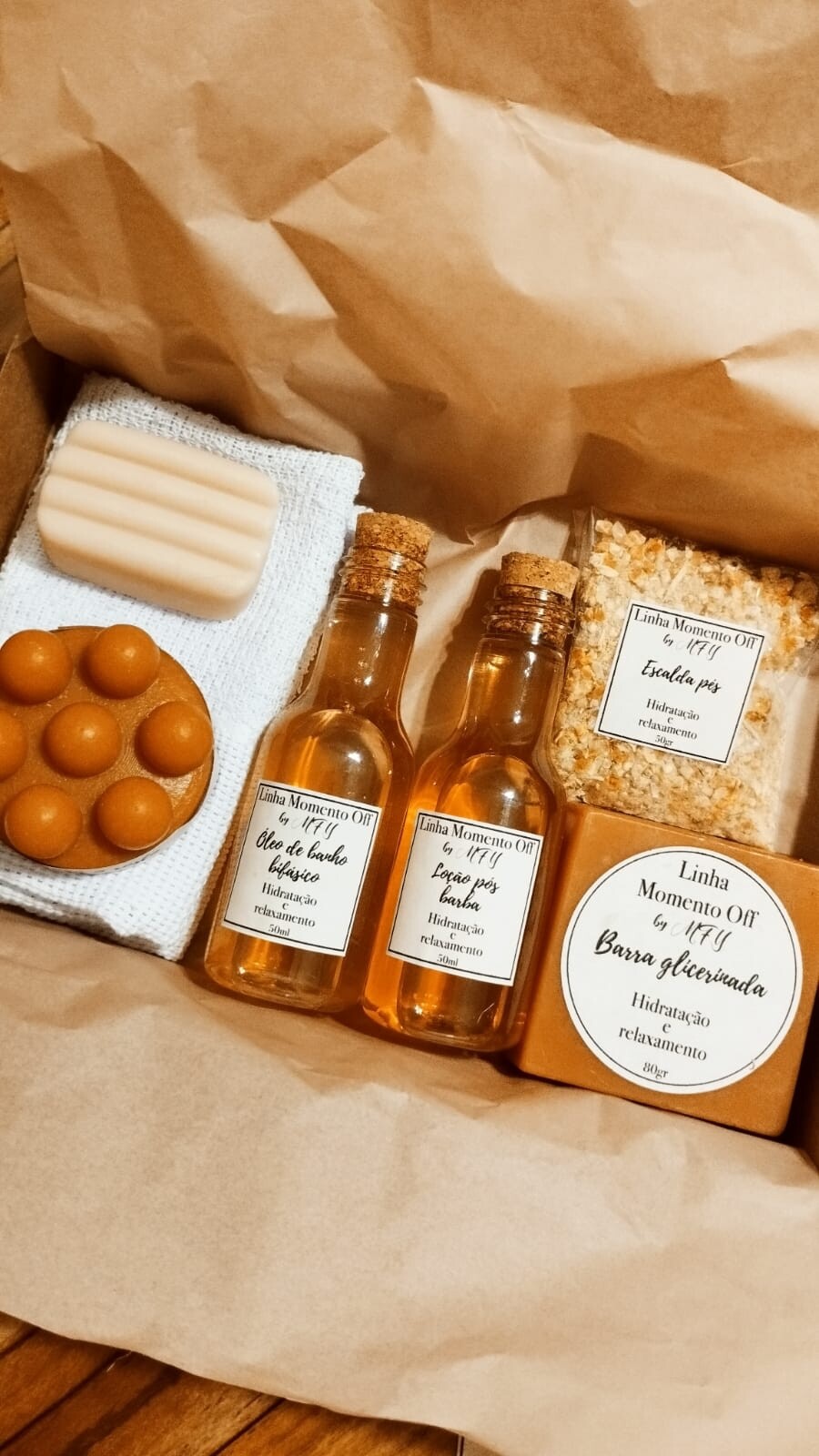 Kit Banho de spa Dia dos Pais