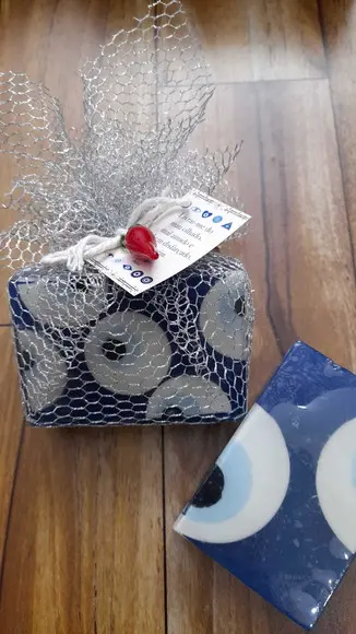 Barra Olho Grego!! Proteção!!