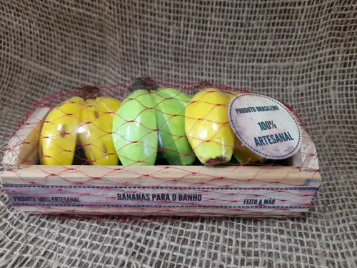 Caixote Bananas para o Banho