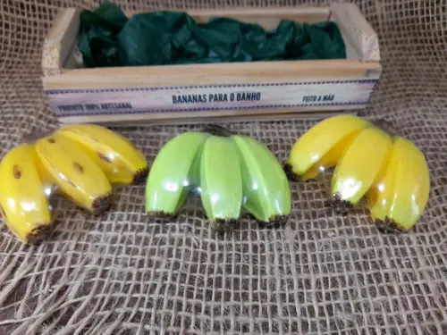 Caixote Bananas para o Banho