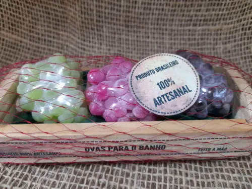 Caixote Uvas para o Banho