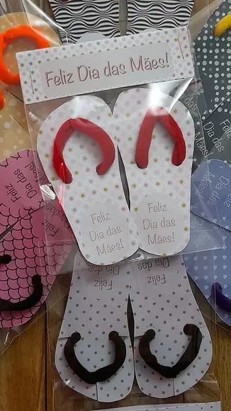 Card Chinelo Dia das Mães