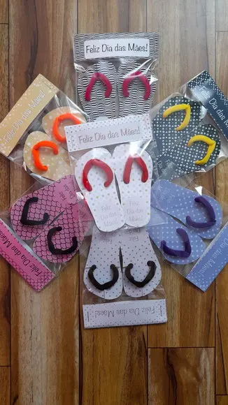 Card Chinelo Dia das Mães