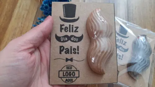 Card Personalizado com Sabonete Dia dos Pais