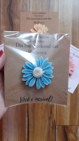 Cartão com Vela Aromática