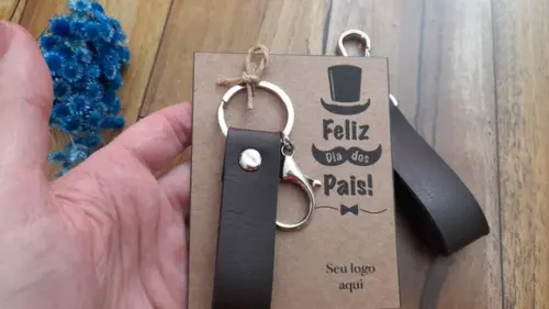 Chaveiro + Card Dia dos Pais