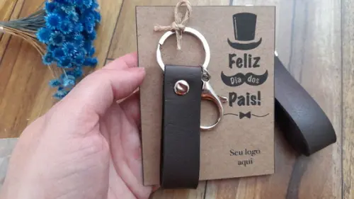 Chaveiro + Card Dia dos Pais