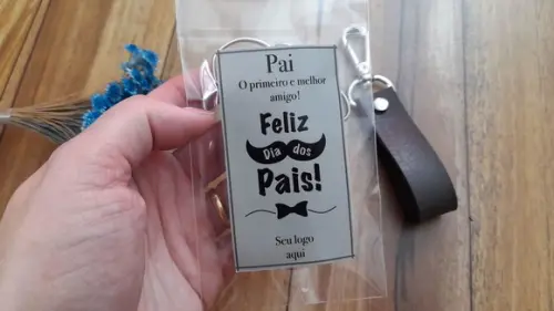 Chaveiro + Cartao Personalizado