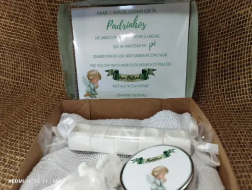 Convite Padrinhos e Madrinhas de Batizado