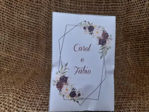 Envelope Aromático Casamento