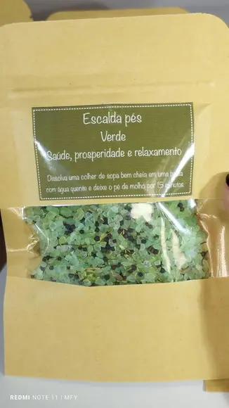 Envelope Escalda Pés