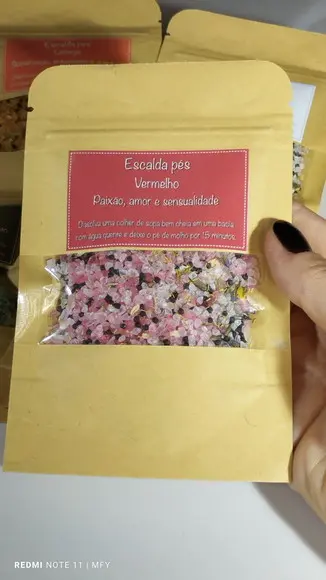 Envelope Escalda Pés
