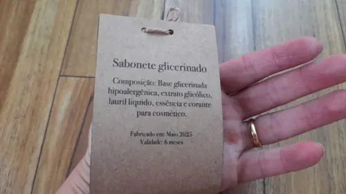 Envelope Personalizado com Sabonete Dia dos Pais