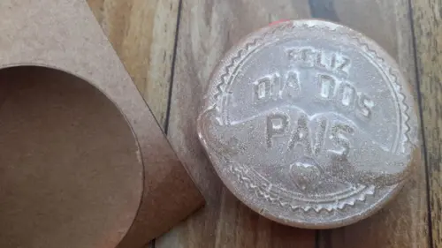 Envelope Personalizado com Sabonete Dia dos Pais