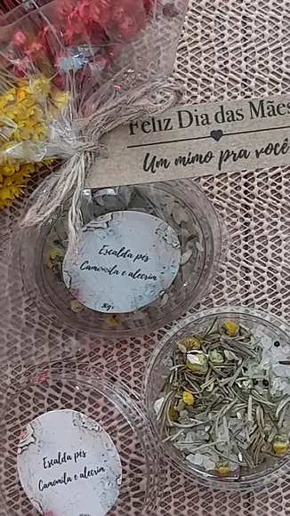 Escalda Pés Especial Dia das Mães