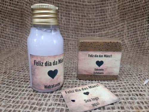 Hidratante e Sabonete Dia das Mães/ Dia das Mulheres